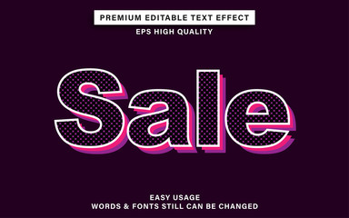 Obraz premium sale editable text effect