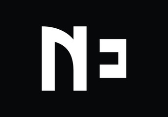 N E, NE Initial Letter Logo design vector template, Graphic Alphabet Symbol for Corporate Business Identity