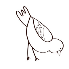 cute little chick spring line style