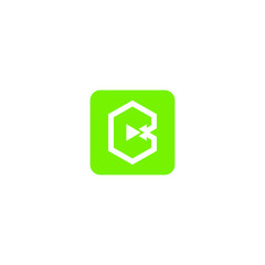 Letter b Logo. modern Vector icon