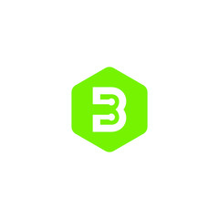 Letter b Logo. modern Vector icon
