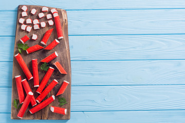 Crab sticks from fish protein © whitestorm