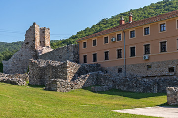 Fototapeta na wymiar Medieval Building at Ravanica monastery, Serbia
