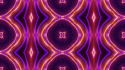 seamless abstract futuristic pattern illustration 3d render