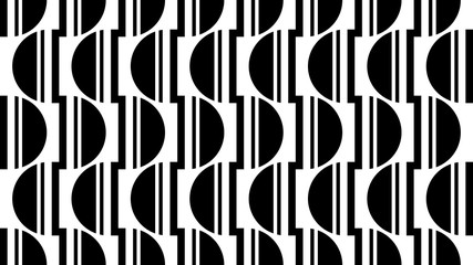 seamless abstract retro pattern illustration 3d render