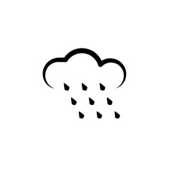 Vector illustration, rain icon design