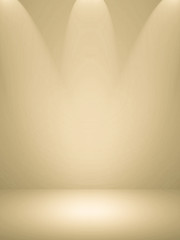 Elegant and beautiful studio background. Abstract yellow background. Yellow and white background.