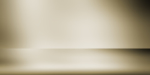 light brown empty room studio gradient used for background and display your product