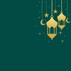 Islamic Background design for Ramadan Kareem Vector Template