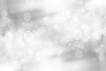 white blur abstract background. bokeh christmas blurred beautiful shiny Christmas lights