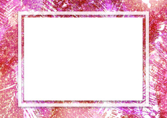 フォトフレーム　キラキラ　宝石　背景イラスト
