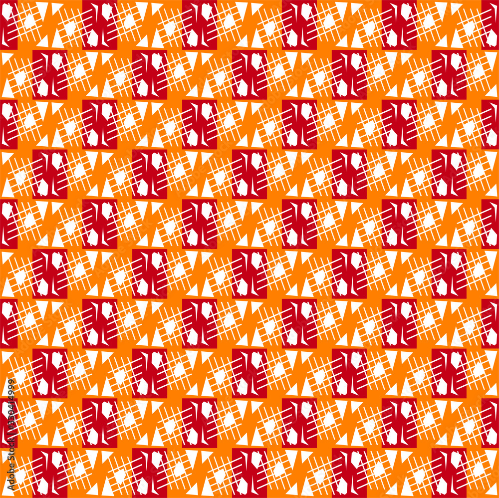 Poster geometric pattern background with line texture for business brochure cover design.vector design with