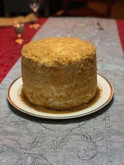 Russian honey cake
