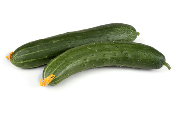 Two cucumbers