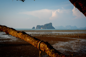 Tropical paradise at An Pao Beach, Koh Yao Noi, Thailand