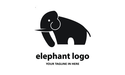 The concept of modern Sderhana elephant logo design is easy to remember	