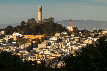 Coit Tower, late afternoon