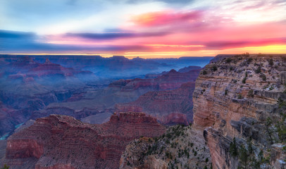 Fototapeta na wymiar Grand Canyon Sunrise, Arizona