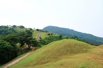 Jisandong Ancient Tombs in Goryeong, South Korea.