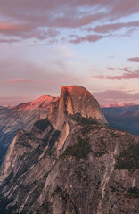 Sunset over Glacier Point, Yosemite, CA