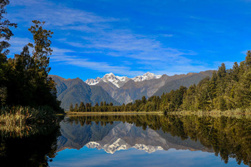 Fototapeta na wymiar Lake Matheson, New Zealand