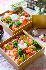 ひな祭りのちらし寿司