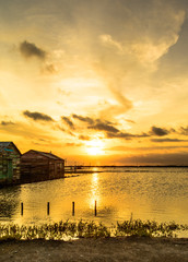 Fototapeta premium sunset on the beach