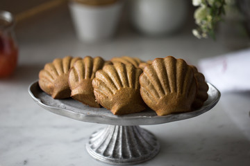 米粉でつくるマドレーヌ