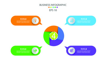 Infographic template design, infographic business