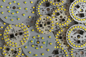 LED Bulbs Assembly Repairing Manufacturing Circuit Board Chip Kit with Light Emitting Diodes