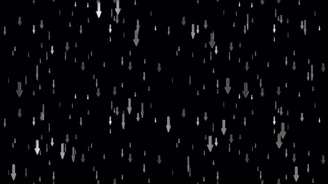 LOOP_TILE Symbol Arrow with alpha. This footage with an alpha channel is loopable and tileable and can create an endless & seamless background.
