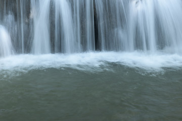 Close up of waterfall background