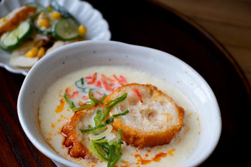 鹹豆漿　シェントウジャン