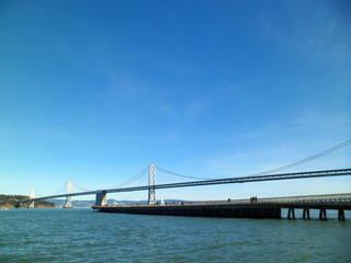 San Francisco, USA - 26th Jan 2012 : Oakland Bay Bridge in San Francisco, California