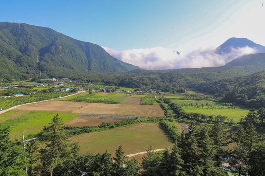 Pollution-free Nari Basin in high mountains