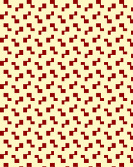 Abstract geometric pattern with crossing thin lines and round. Stylish texture in color full. Seamless pattern.