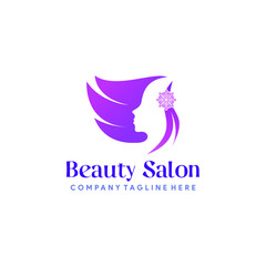 Beauty Woman Salon Logo