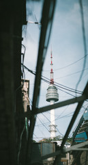 남산타워, 풍경사진, 한국적인, 스트릿 사진 