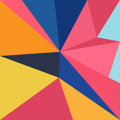 abstract vector pattern geometric triangle mosaic background