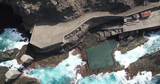 La Gomera Kanaren aus der Luft Luftbilder