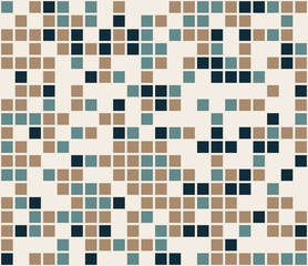 Color mosaic. Colorful background. Abstract seamless pattern. Vector illustration.