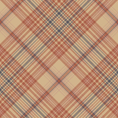 Retro check plaid seamless pattern