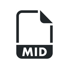 MID File format icon