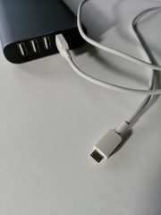 usb flash drive on white background