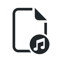Music file icon