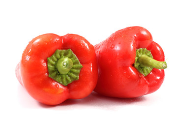 Two sweet peppers