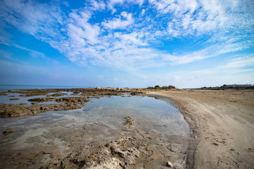 Seascape and beautiful sky