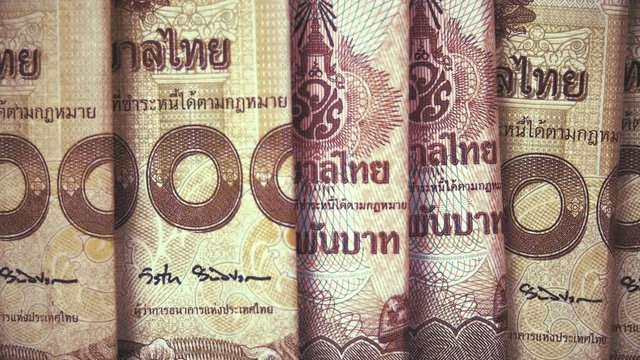 Thai baht banknotes