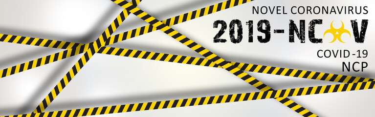 Novel Coronavirus (2019-nCoV). Virus Covid 19-NCP concept