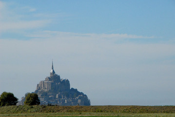 Fototapeta na wymiar Mont Saint Michel, Normandie, France
